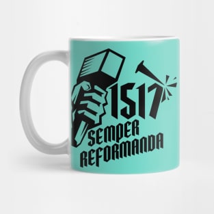 Martin Luther. 95 theses of the reformation of the church. Mug